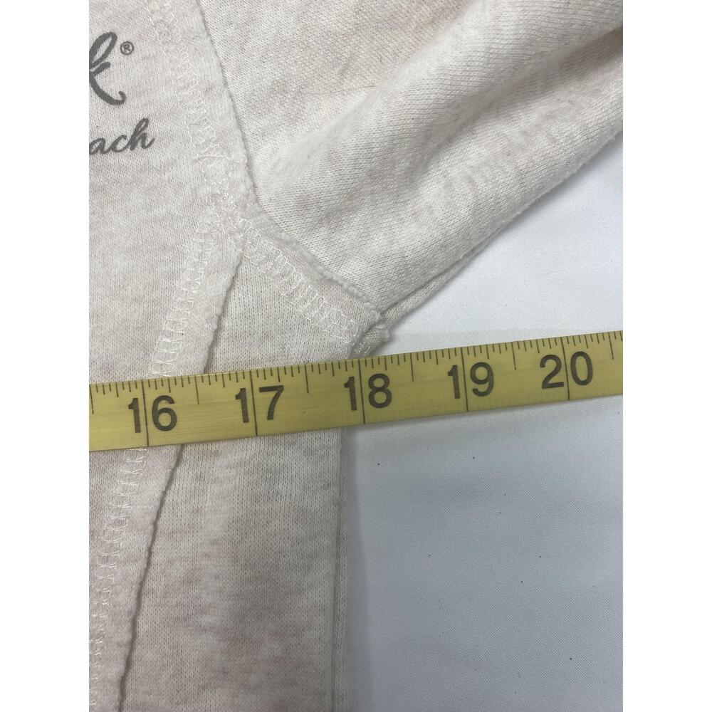 Hard Rock Daytona Beach Hoodie Light Beige‎ Full Zip Small - Picture 6 of 9